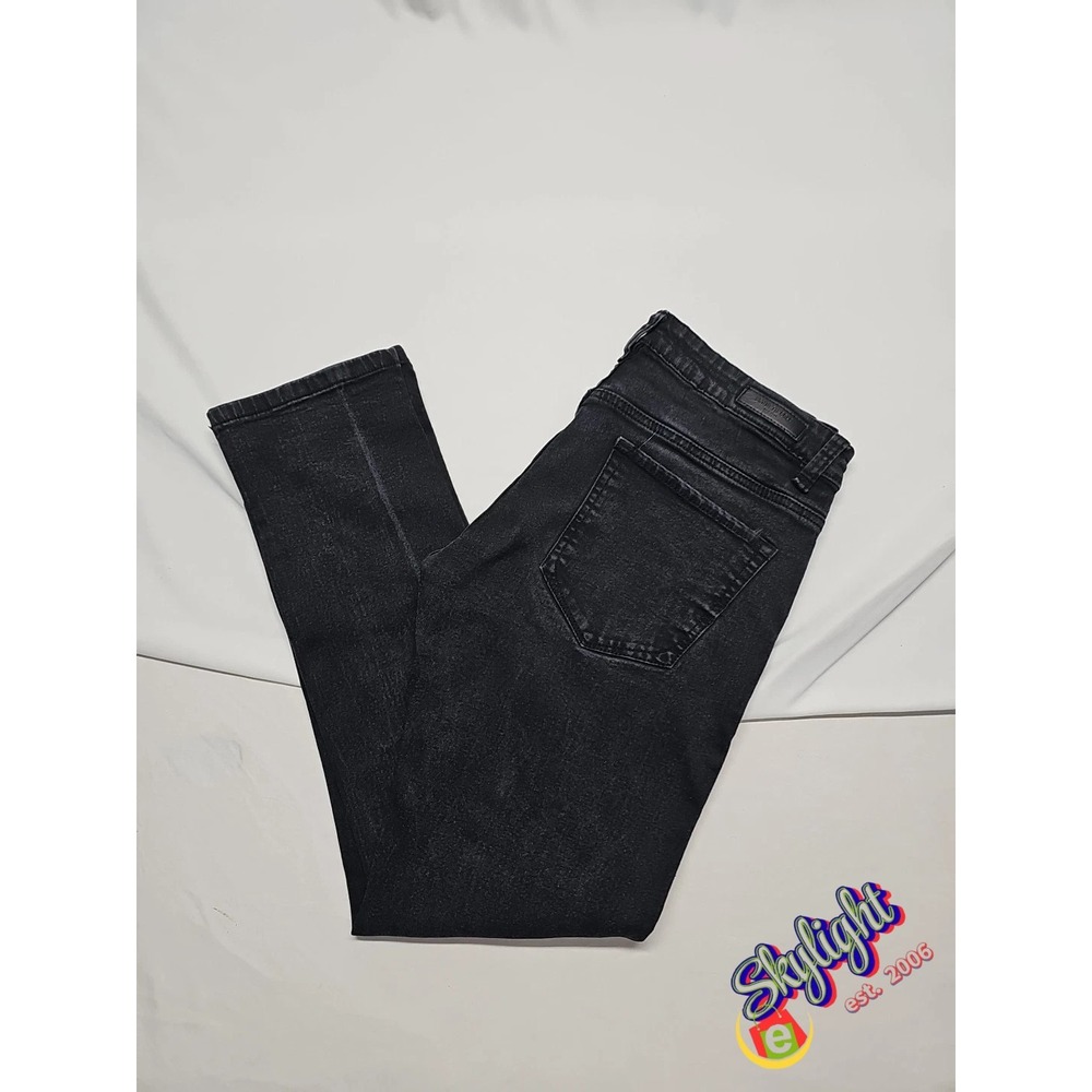 Kenneth Cole‎ Men's Black Vintage Slim Fit Denim Jeans Size 32 X 32